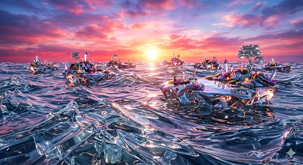 Glass Ocean Dream Scene